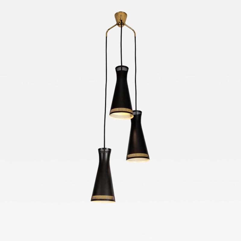 Mauri Almari 1950s Mauri Almari Cascading Chandelier for Idman