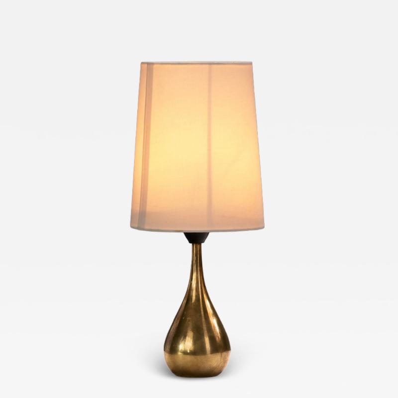 Mauri Almari K11 21 Brass Table Lamp by Mauri Almari for Idman Oy Finland 1950s