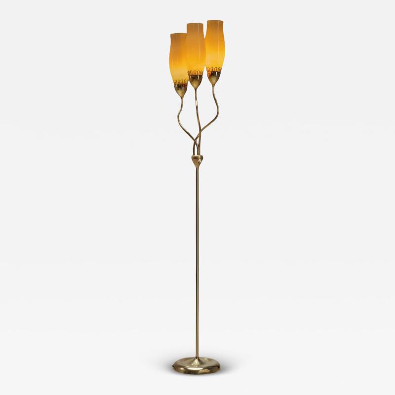 Mauri Almari Mauri Almari Model 62046 Floor Lamp for Idman Finland 1950s