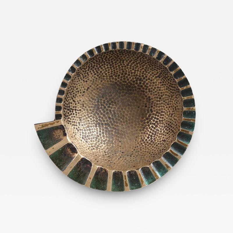 Maurice Ascalon Maurice Ascalon Bronze Shell Ashtray for Pal Bell