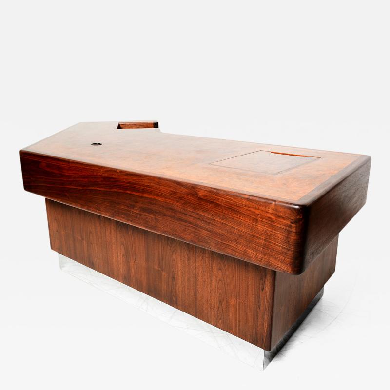 Maurice Bailey Monteveri Young Walnut Executive Desk