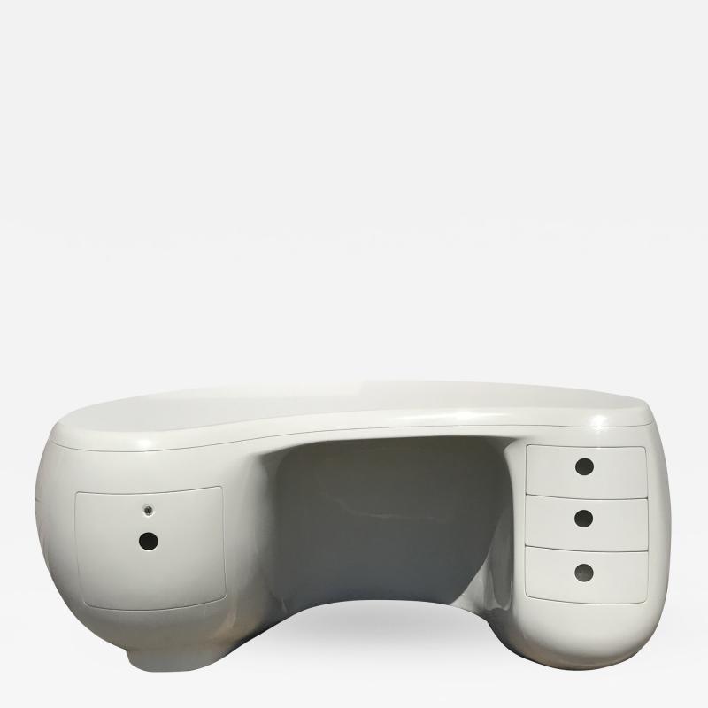 Maurice Calka Boomerang Desk by Maurice Calka for Leleu Deshays