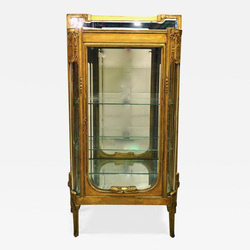 Maurice Dufr ne Maurice Dufrene gilt sculpted vitrine