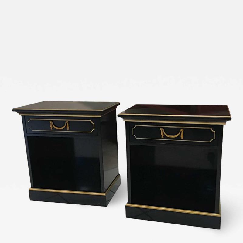 Maurice Hirsch Pair Of Bedside Or side Tables By Maurice Hirch Circa 1940
