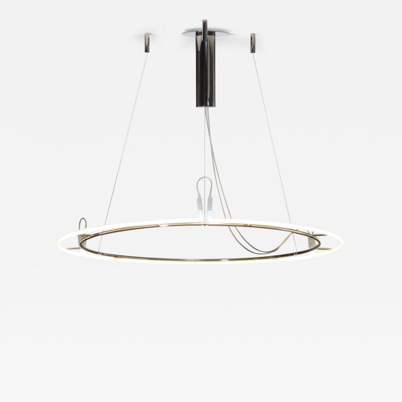 Maurice Van Bakel The Circle dimmable neon chandelier by Dutch architect Maurice van Bakel