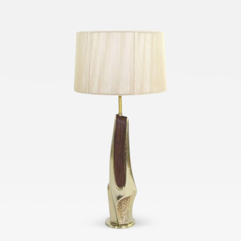 Maurizio Tempestini Bronze Table Lamp by Maurizio Tempestini for Laurel