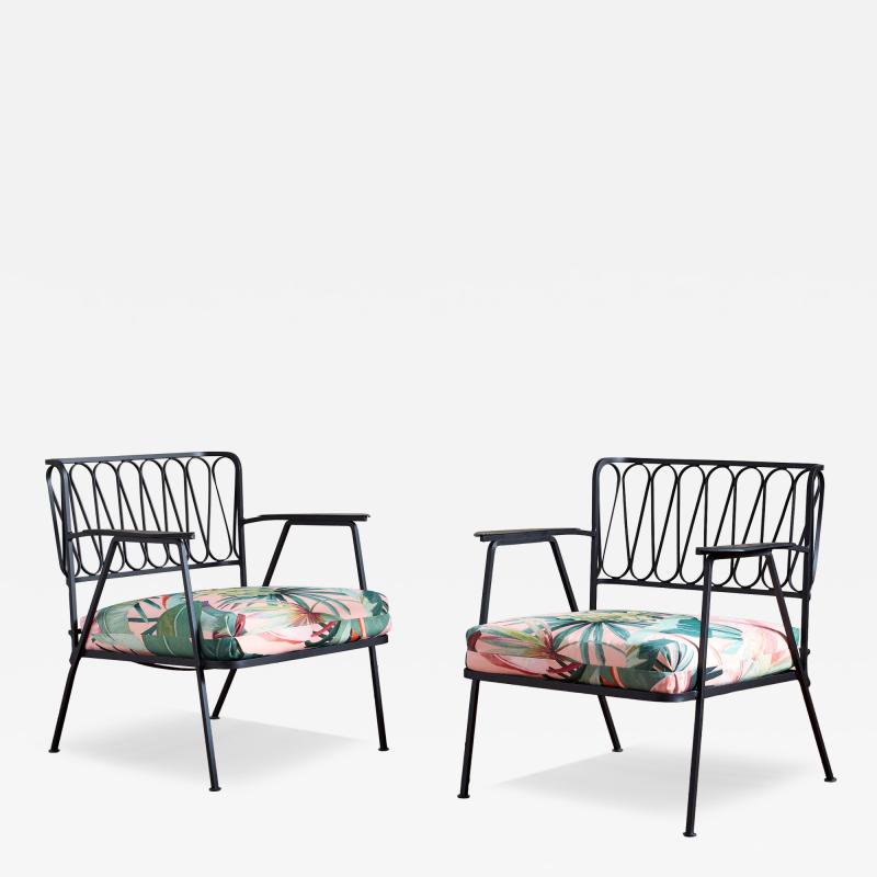 Maurizio Tempestini Pair of Maurizio Tempestini Ribbon Chairs for Salterini