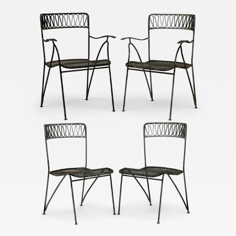 Maurizio Tempestini Set of 12 Maurizio Tempestini for Salterini Ribbon Dining Chairs