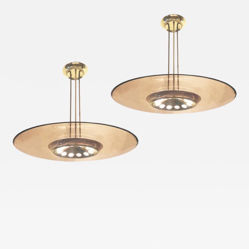Max Ingrand Fontana Arte Ceiling Light Model 1508 by Max Ingrand 2 Available