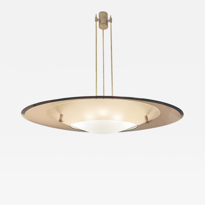 Max Ingrand Fontana Arte Ceiling Light Model 2097 by Max Ingrand