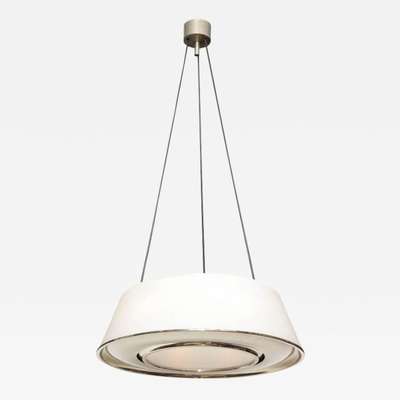 Max Ingrand Fontana Arte Chandelier Made in Italy 1960 by Max Ingrand