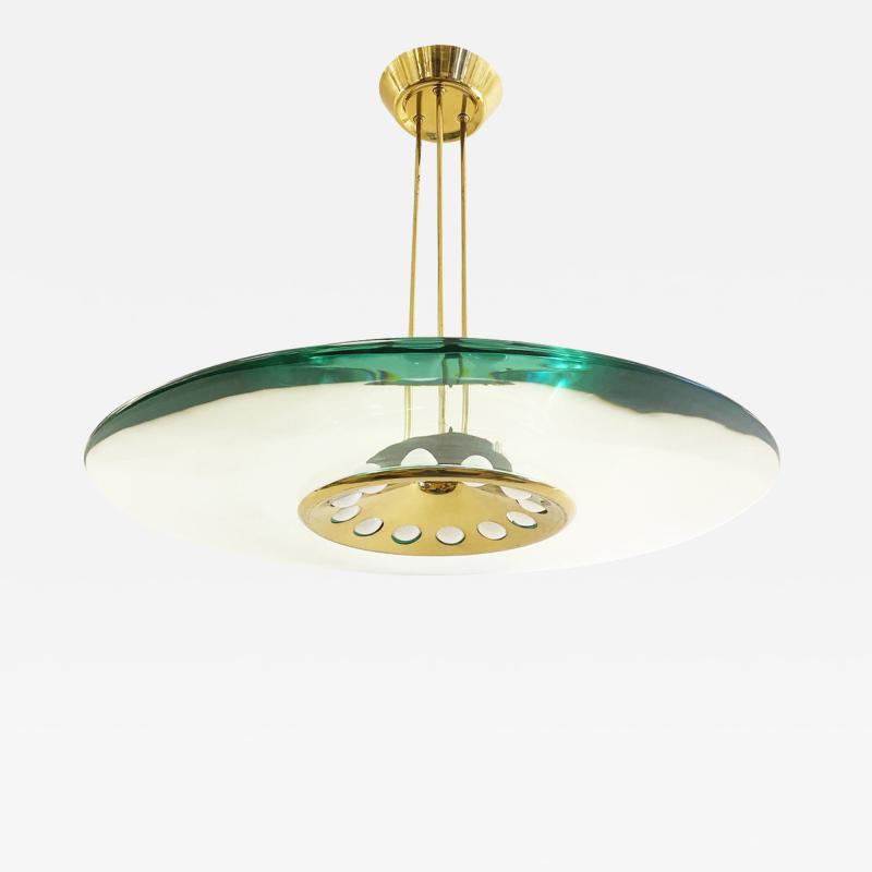 Max Ingrand Fontana Arte Chandelier Model 1441 by Max Ingrand
