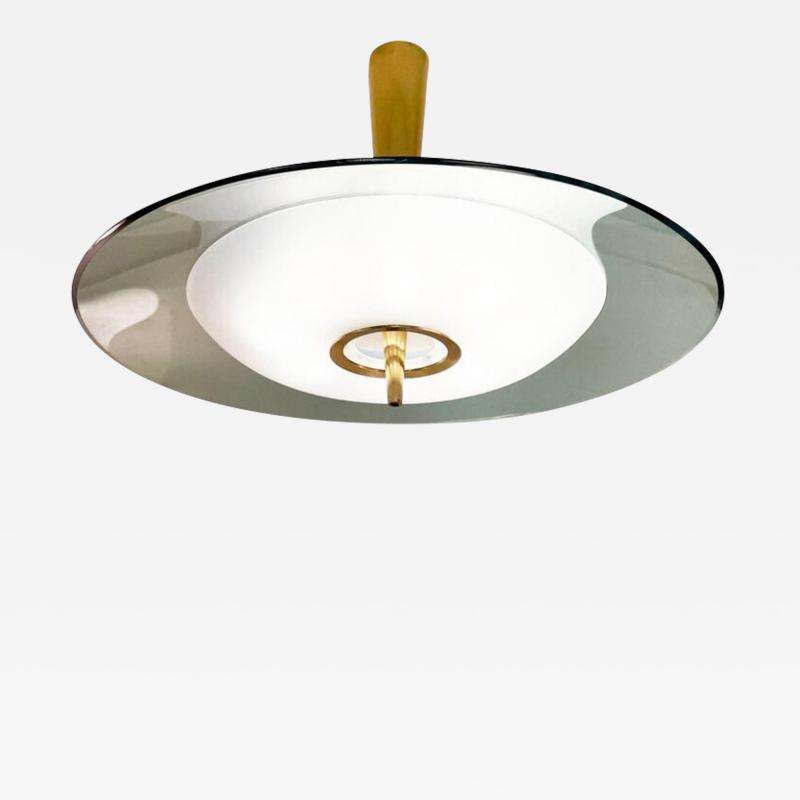 Max Ingrand Fontana Arte Chandelier Model 1462A by Max Ingrand