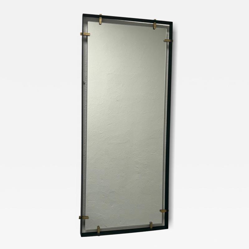 Max Ingrand Italian Mid Century Modern Wall Mirror Attr Max Ingrand for Fontana Arte 1960