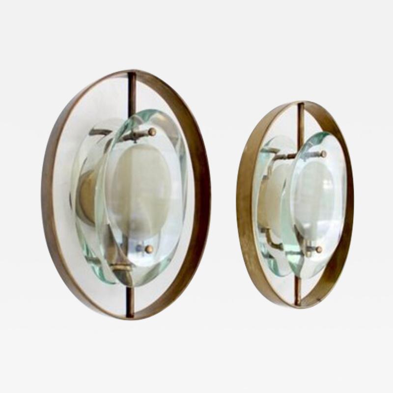 Max Ingrand MAX INGRAND FOR FONTANA ARTE MODEL 2240 SCONCES