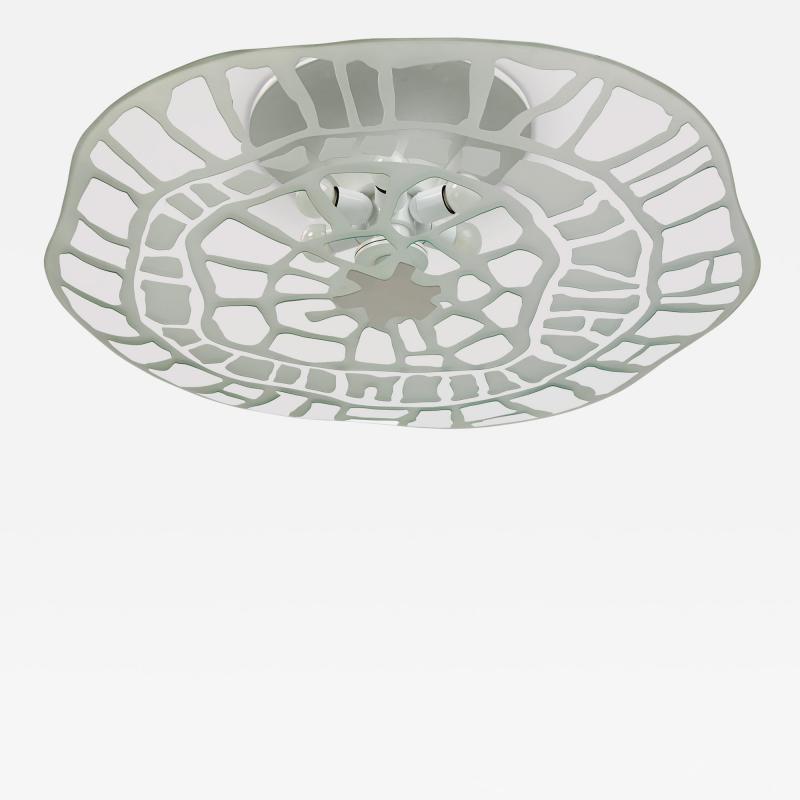 Max Ingrand Max Ingrand Extremely Rare and Exceptional Ceiling Light Italy ca 1955