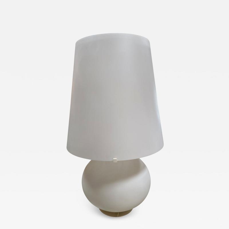 Max Ingrand Max Ingrand Glass Table Lamp for Fontana Arte Italy 1960s