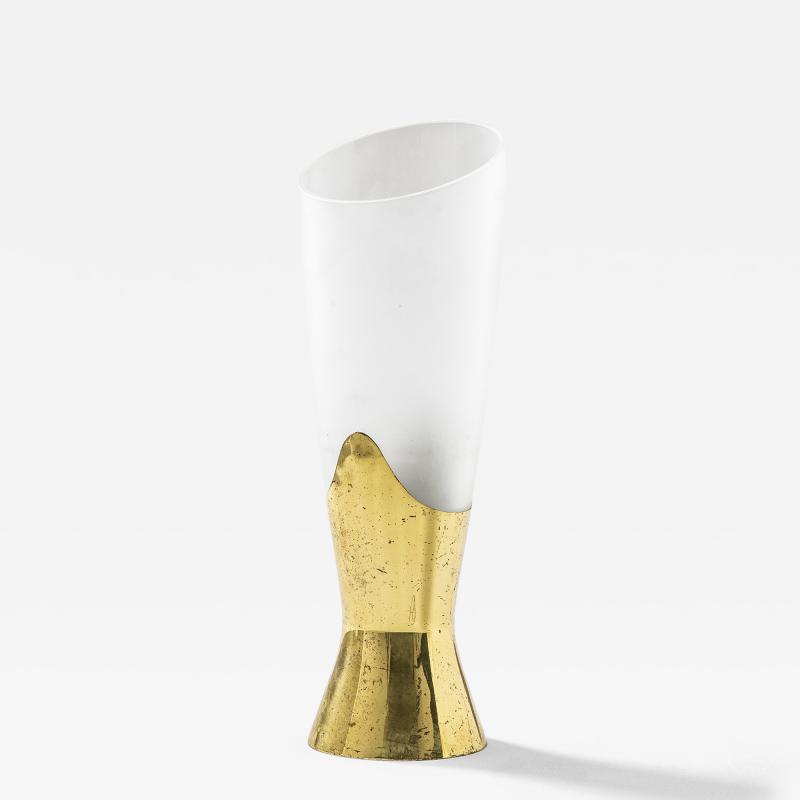 Max Ingrand Max Ingrand for Fontana Arte Brass Vase 1950