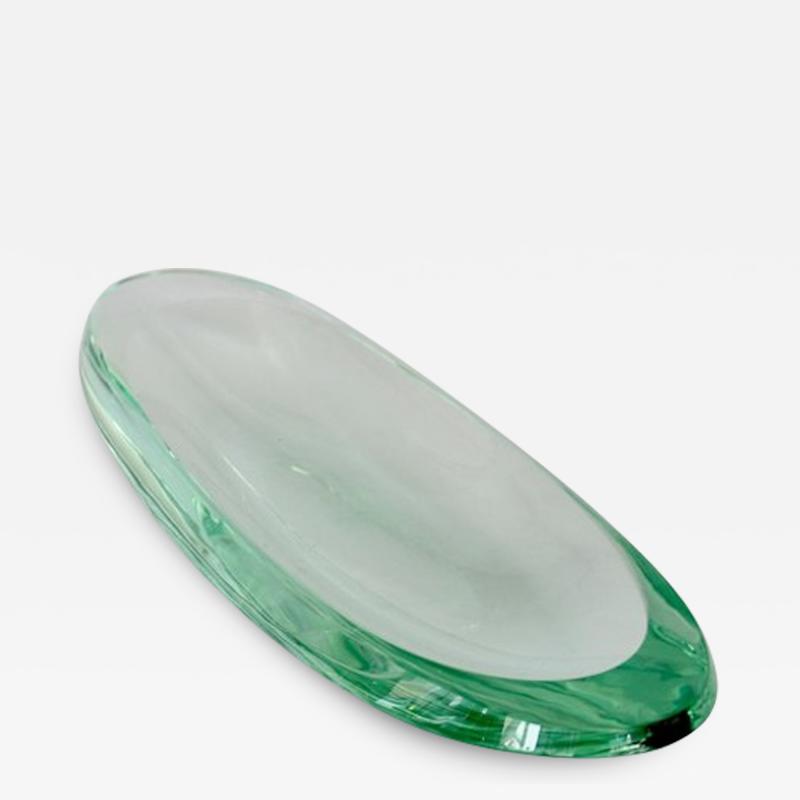 Max Ingrand Max Ingrand for Fontana Arte Italian Glass Dish Vide Poche