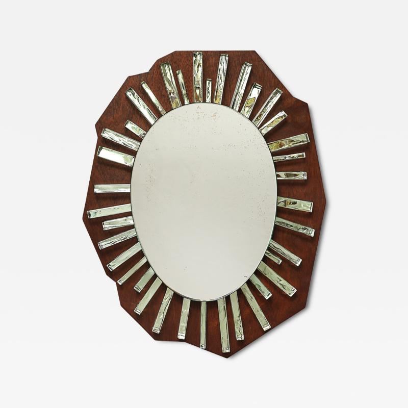 Max Ingrand Model No 2303 Wall Mirror by Max Ingrand for Fontana Arte