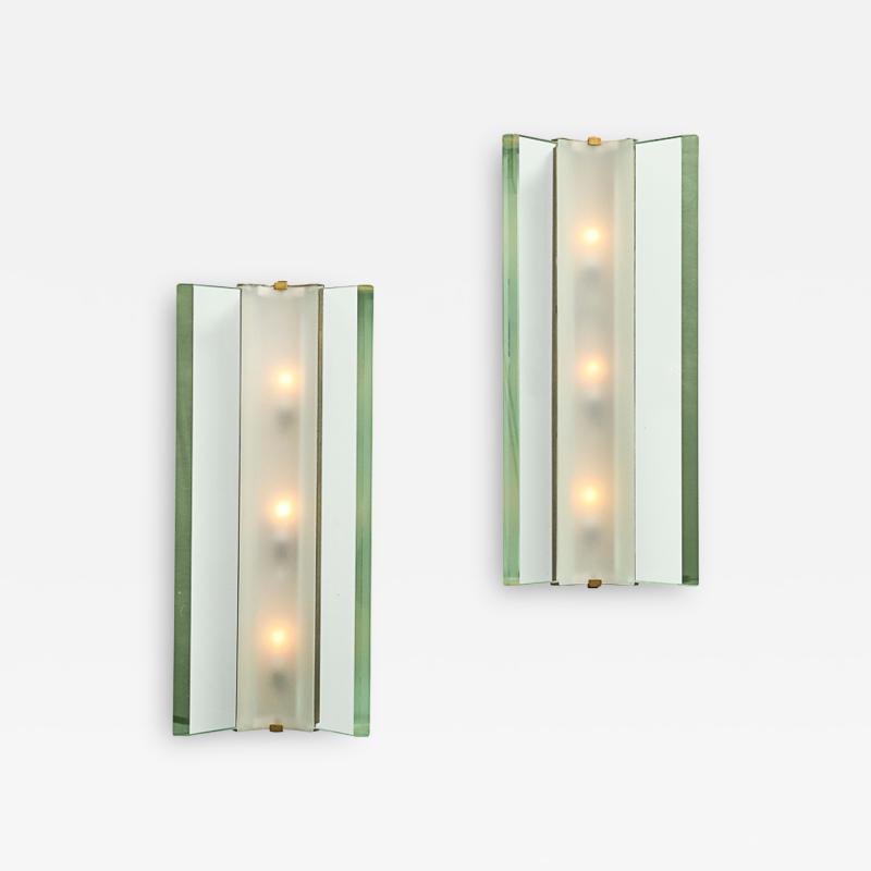 Max Ingrand No 2052 Wall Lights by Max Ingrand for Fontana Arte