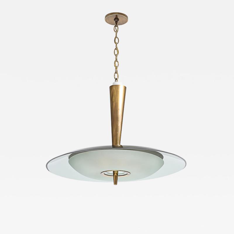 Max Ingrand Pendant 1462 by Max Ingrand for Fontana Arte