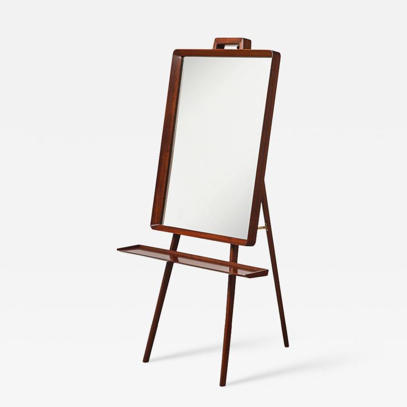 Max Ingrand Rare Easel Dressing Mirror by Max Ingrand for Fontana Arte