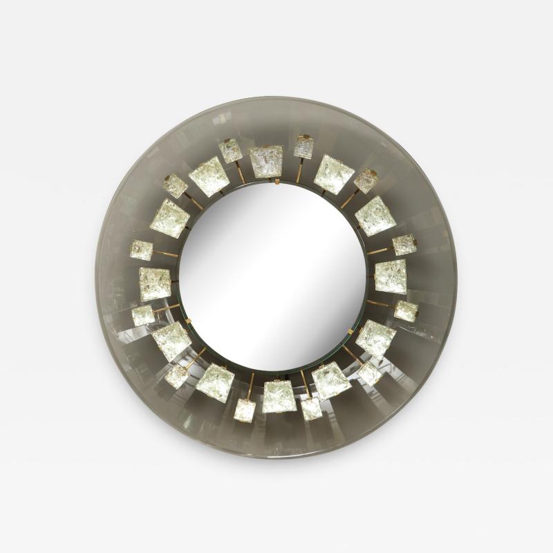 Max Ingrand Rare Illuminated Mirror by Max Ingrand