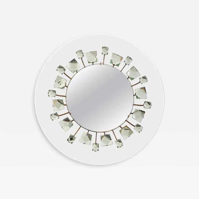 Max Ingrand Rare Illuminated Mirror by Max Ingrand for Fontana Arte Model Pistil 2044