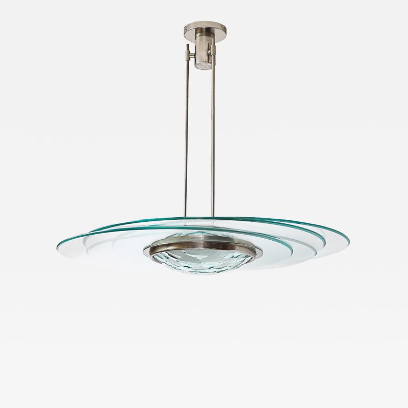 Max Ingrand Rare Pendant No 2127 by Max Ingrand for Fontana Arte