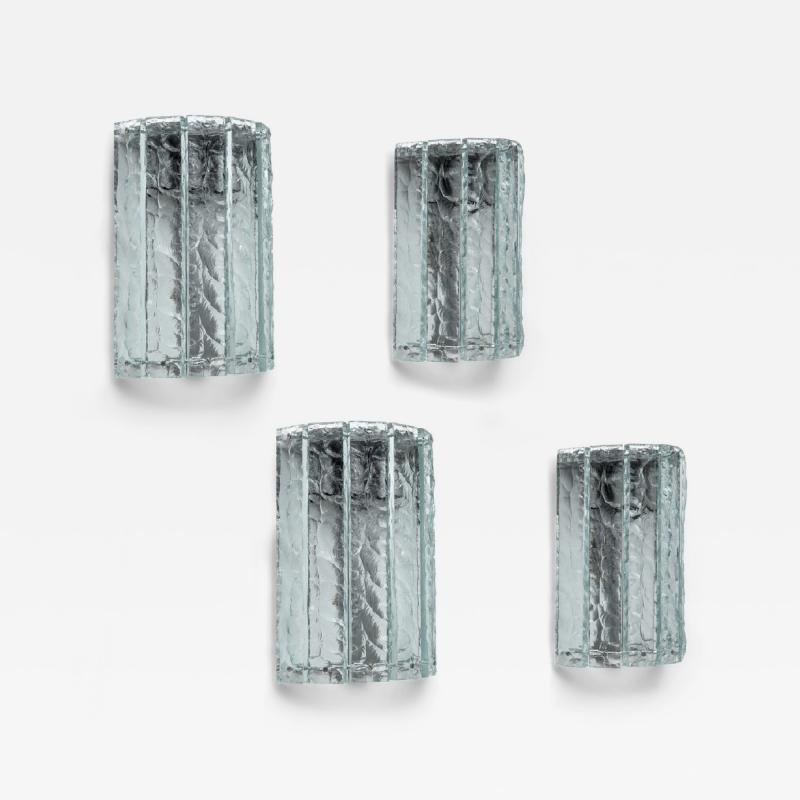 Max Ingrand Set of four wall lights Model 2458