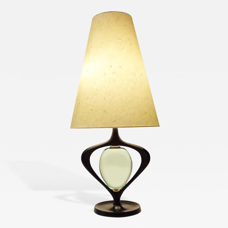 Max Ingrand for Fontana Arte Rare and Important Table Lamp by Max Ingrand for Fontana Arte Circa 1955