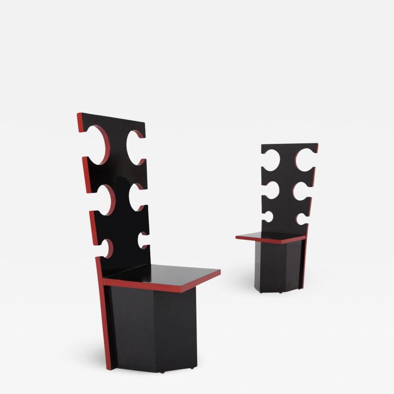 Max Papiri Max Papiri Designer Chairs for Mario Sabot 1970s