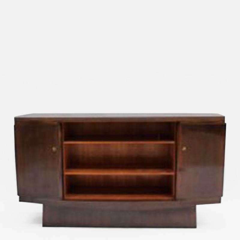 Maxime Old A Fine French Art Deco Walnut Sideboard by Maxime Old