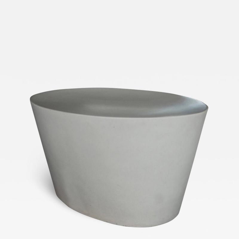 Maya Lin Maya Lin for Knoll White Stone Stool