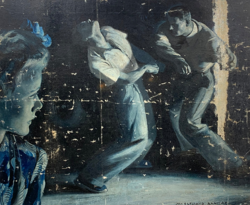 McClelland Barclay The Fight 1934