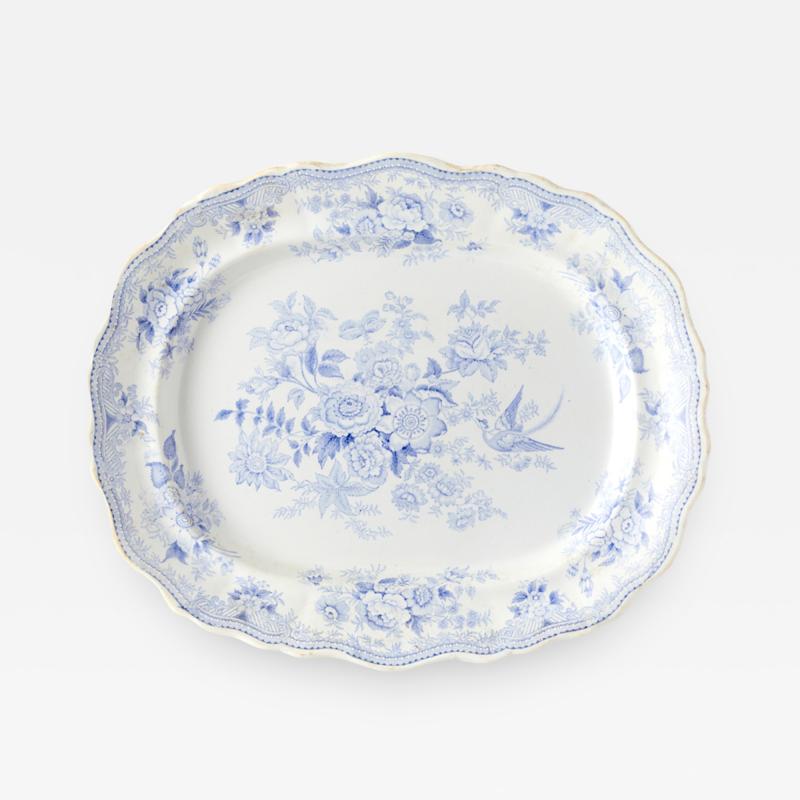 Medium Transferware Platter