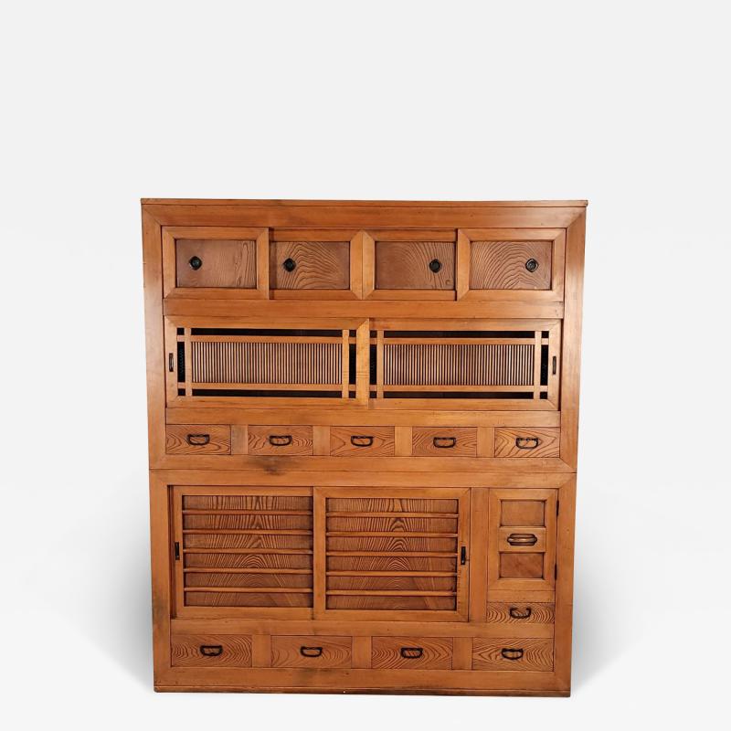 Meiji Period Kitchen Tansu Japan 19th century