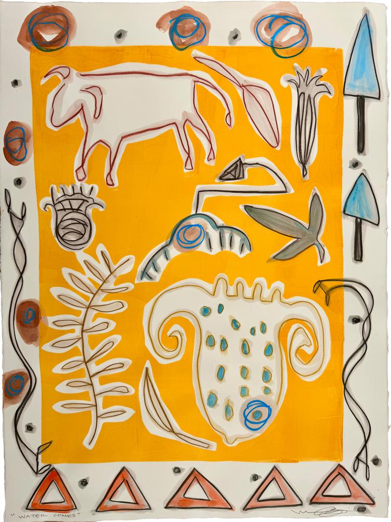 Melanie A Yazzie Water Comes