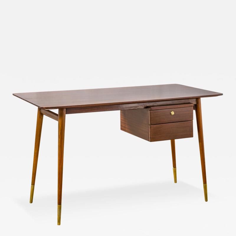 Melchiorre Bega Melchiorre Bega Desk with wooden structure drawers Brass details