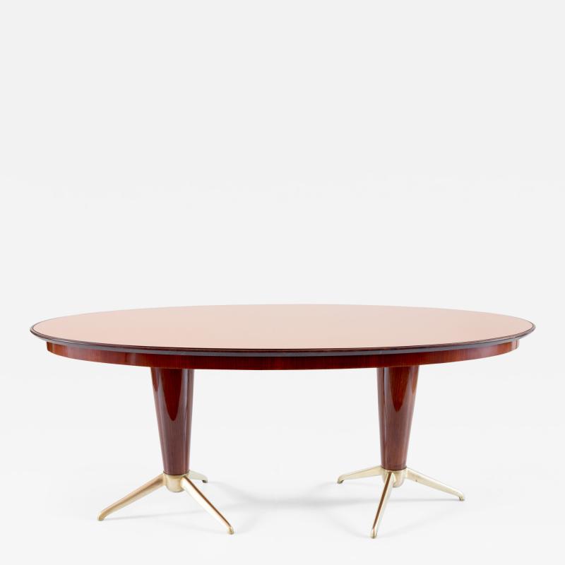 Melchiorre Bega Oval Dining Table Attributed to Melchiorre Bega circa 1952