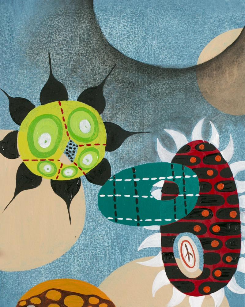 Melinda Hackett Melinda Hackett Small Sea Garden 20 2016