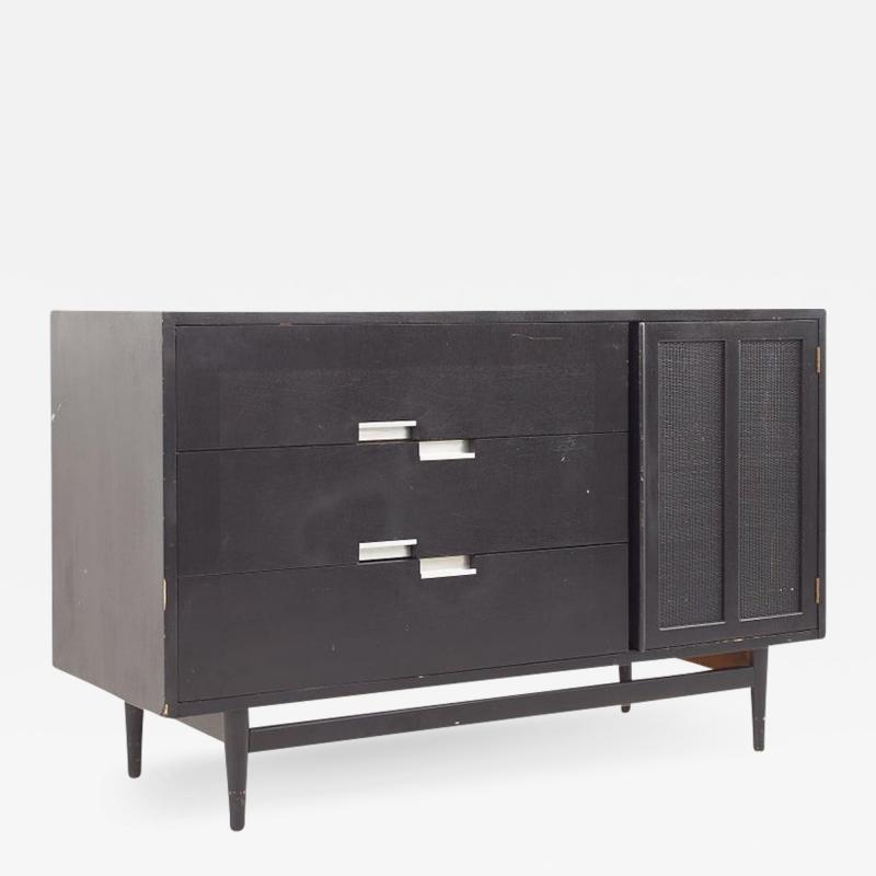 Merton Gershun for American of Martinsville Mid Century Ebonized Credenza