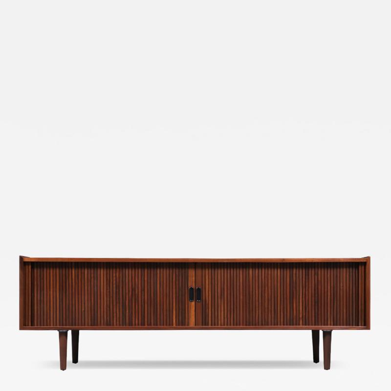 Merton L Gershun Low Tambour Door Credenza for Dillingham