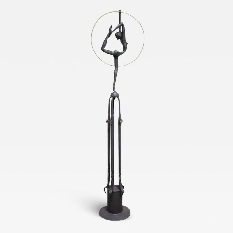 Metal Sculpture Dance Of The Elements by G F ssl Art Deco Style AT 2020
