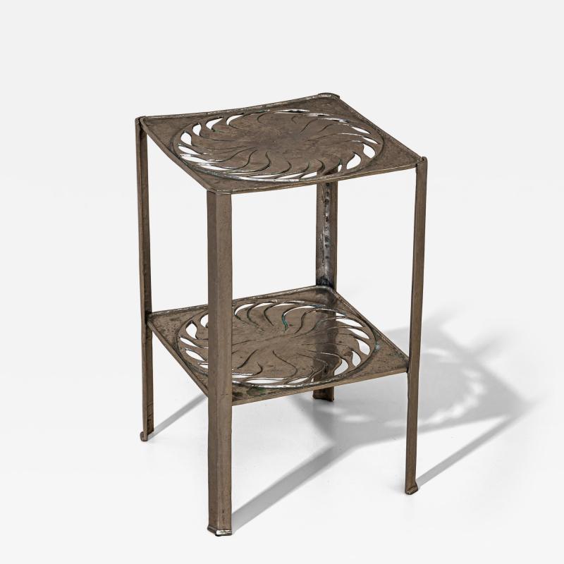 Metal Side Table Italy 20th Century