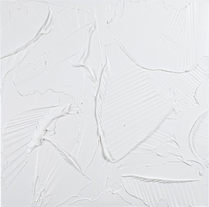 Michael Allen Modern Textural Monochromatic Painting by Michael Allen