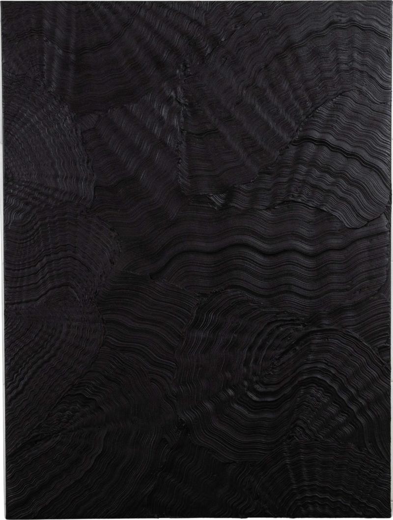 Michael Allen Modern Textural Monochromatic Painting by Michael Allen