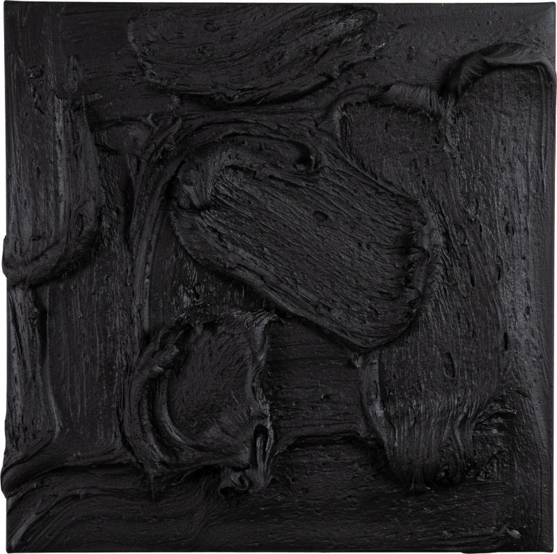 Michael Allen Modern Textural Monochromatic Painting by Michael Allen