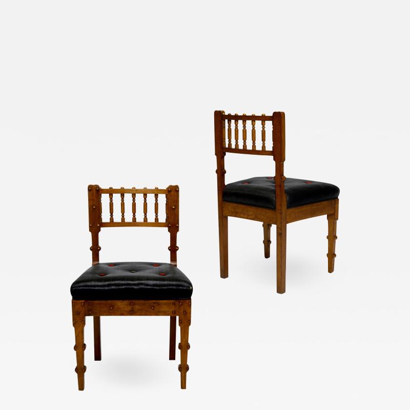 Michael Gottlieb Birckner Bindesb ll Pair of Neo Antique chairs by Michael Gottlieb Birckner Bindesb ll